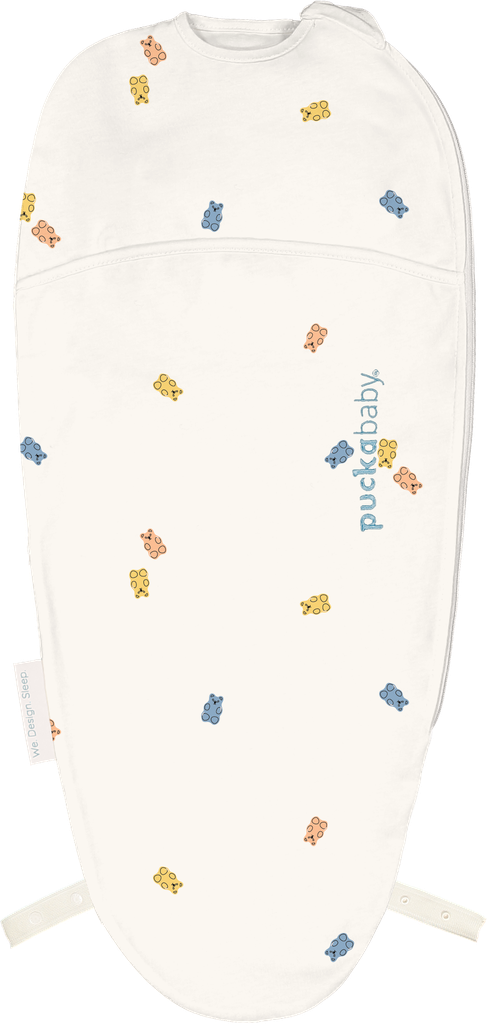 Puckababy | Inbakeren Piep Gummy Bears Cotton Ecru 0-3m 44-62cm