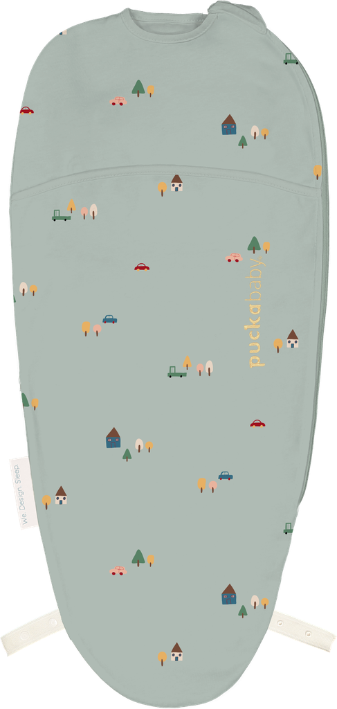Puckababy | Inbakeren Piep Tiny Village Cotton 0-3m 44-62cm