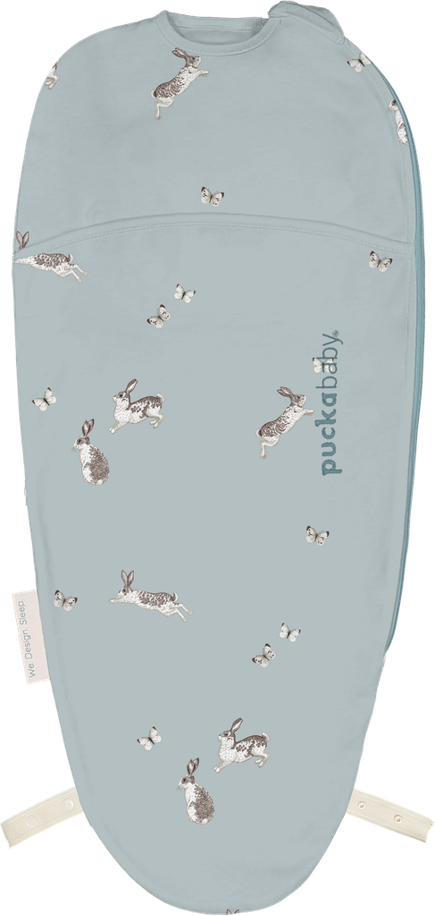 Puckababy | Inbakeren Piep Bunnies Cotton Blauw 0-3m 44-62cm