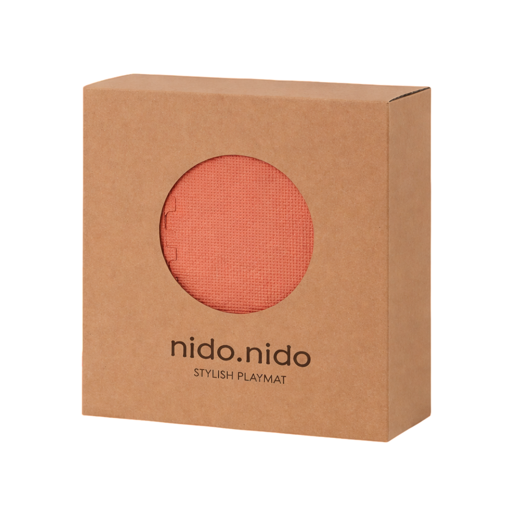 Nido.Nido | Puzzelmat Plain Color Puzzle Mat Terracotta 9-pack 
