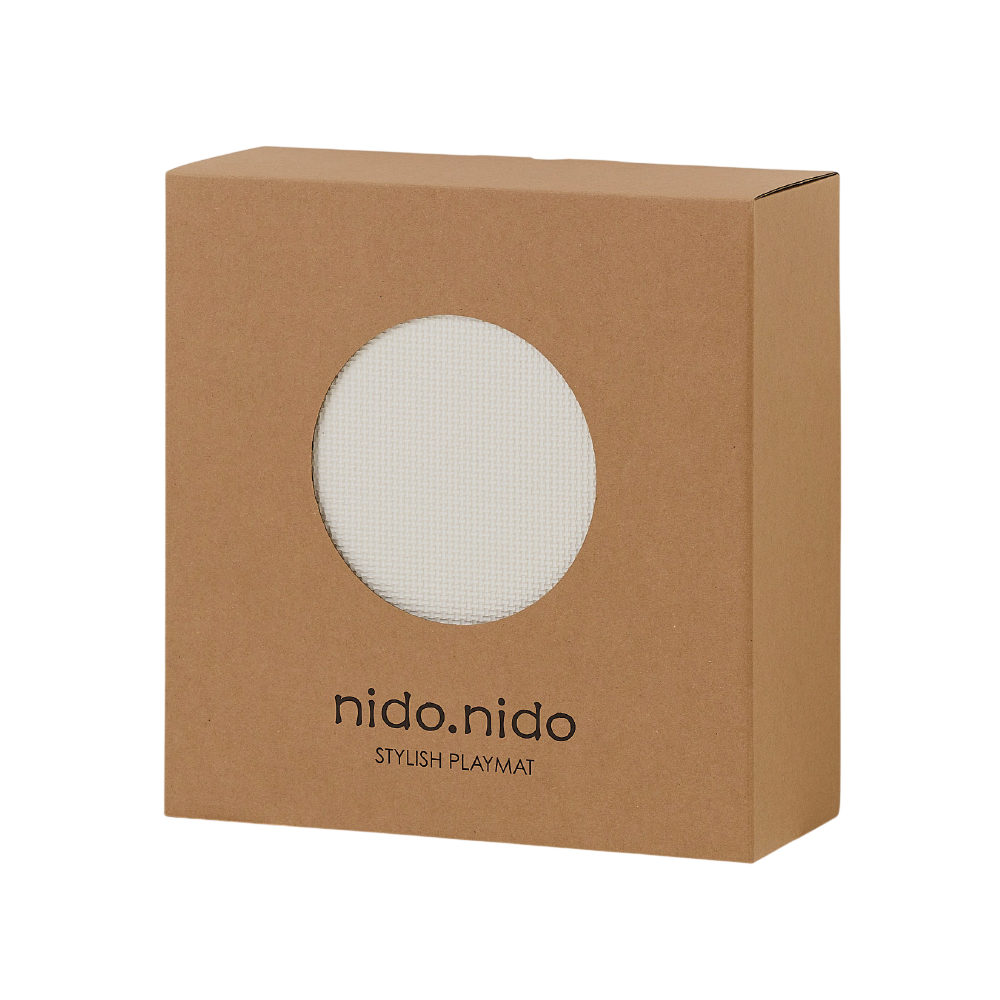 Nido.Nido | Puzzelmat Plain Color Puzzle Mat Ivory White 9-pack