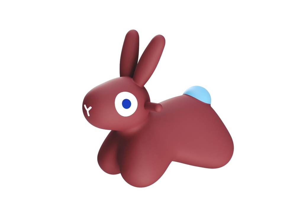 Quut | Springfiguur Hoppi Bunny Burgundy