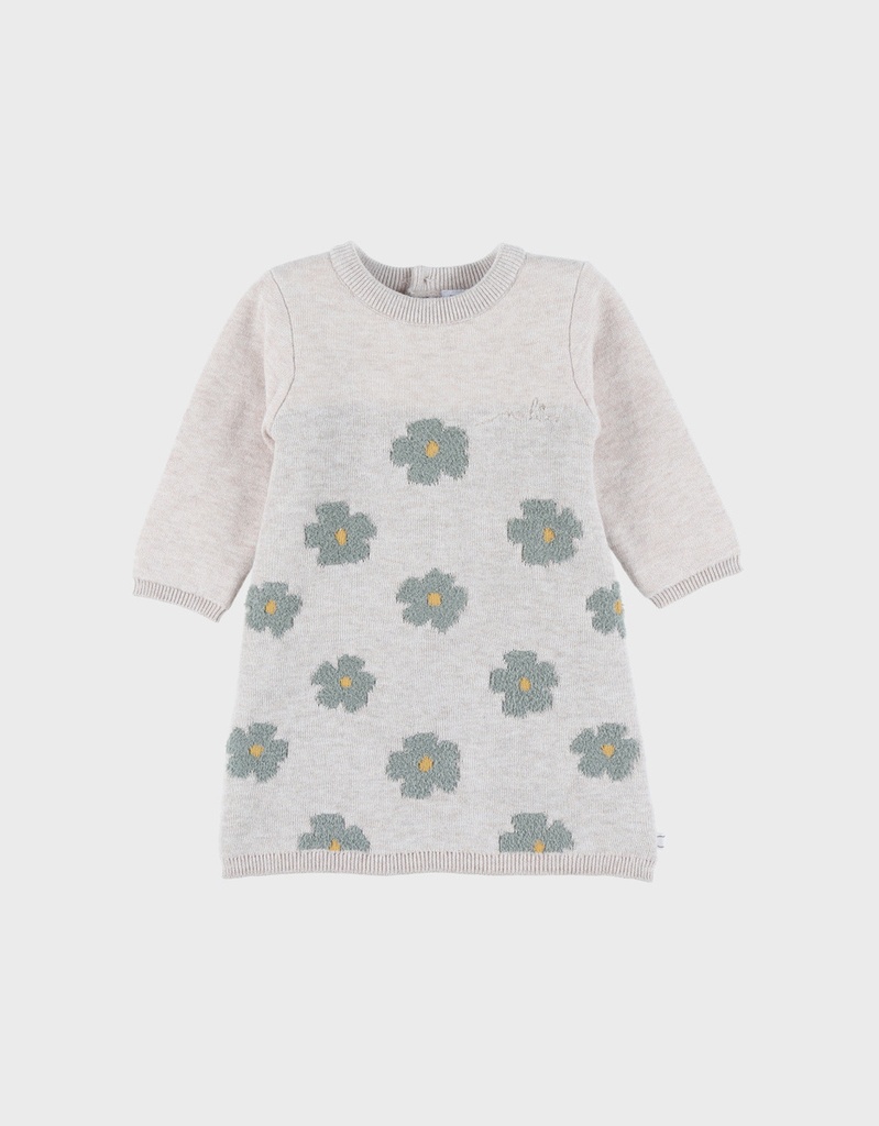 Noukies | Jurk Gebloemd Knit