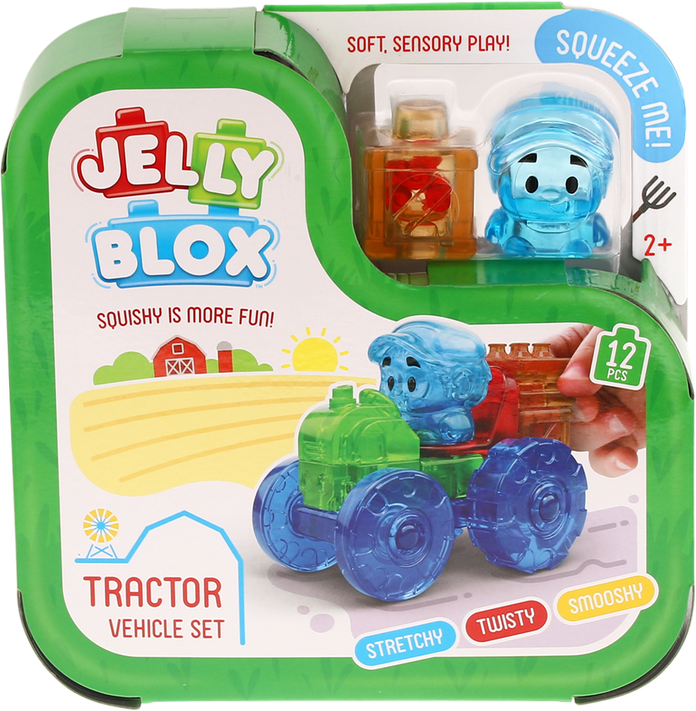 Goliath | Blokken Jelly Blox Tractor Vehicle Set