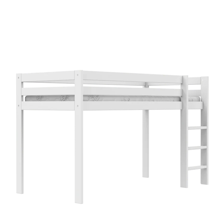 Lifetime | Bed Elements Halfhoogslaper/Standard Wit 90x200cm 