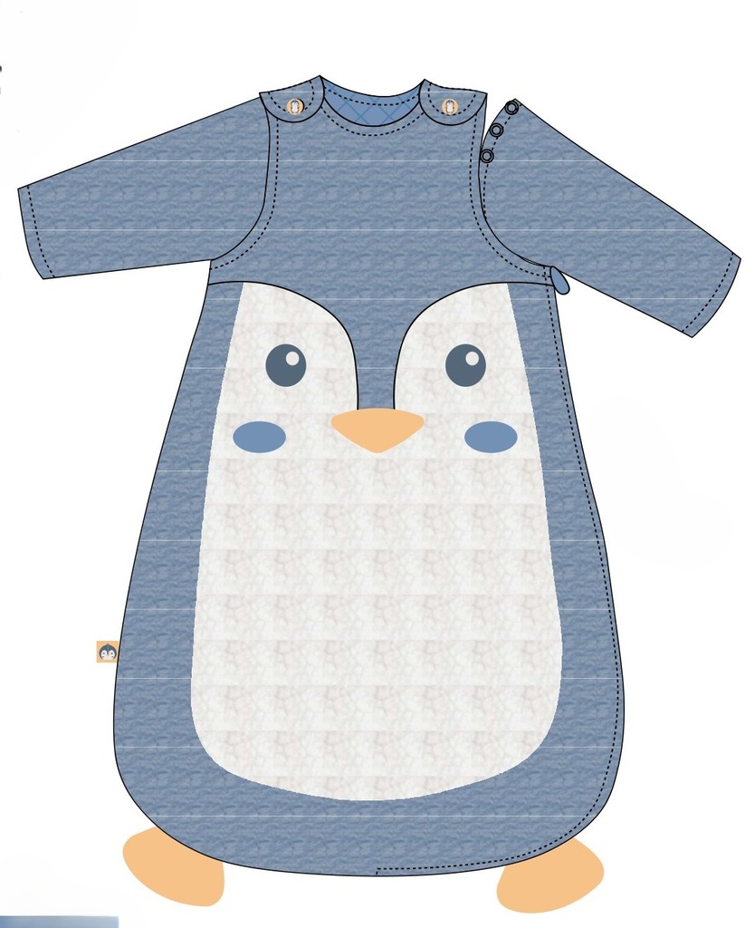 Picco Mini | Slaapzak Feded Denim 