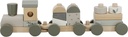 Label Label | Stacking Train Olive Green Hout Groen