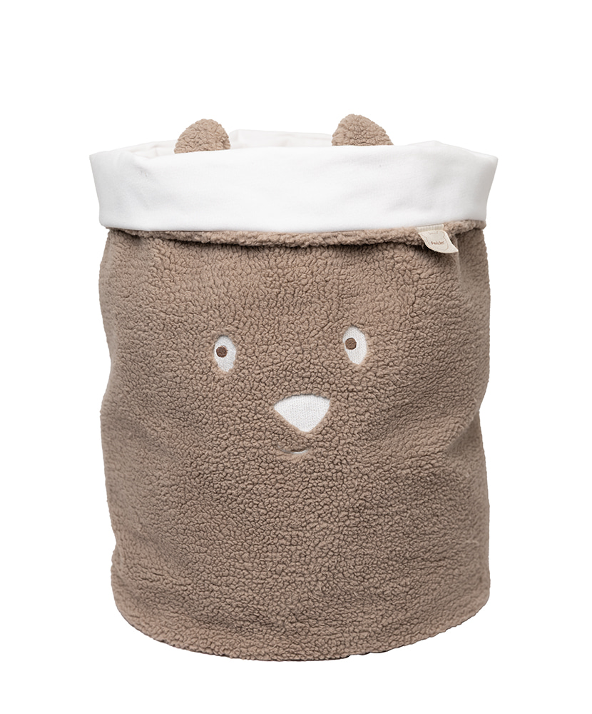 STORAGE BAG  LARGE BEAR CHOCOLATE