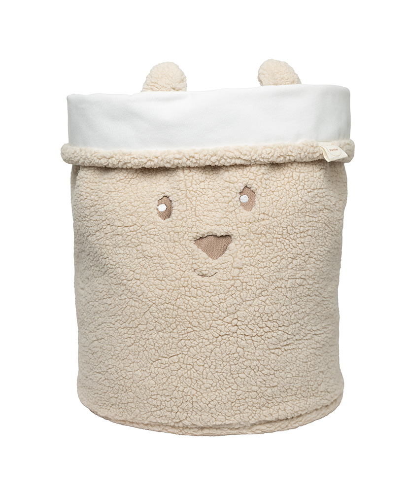 Pericles | Opbergmand Bear Creme Large Ecru