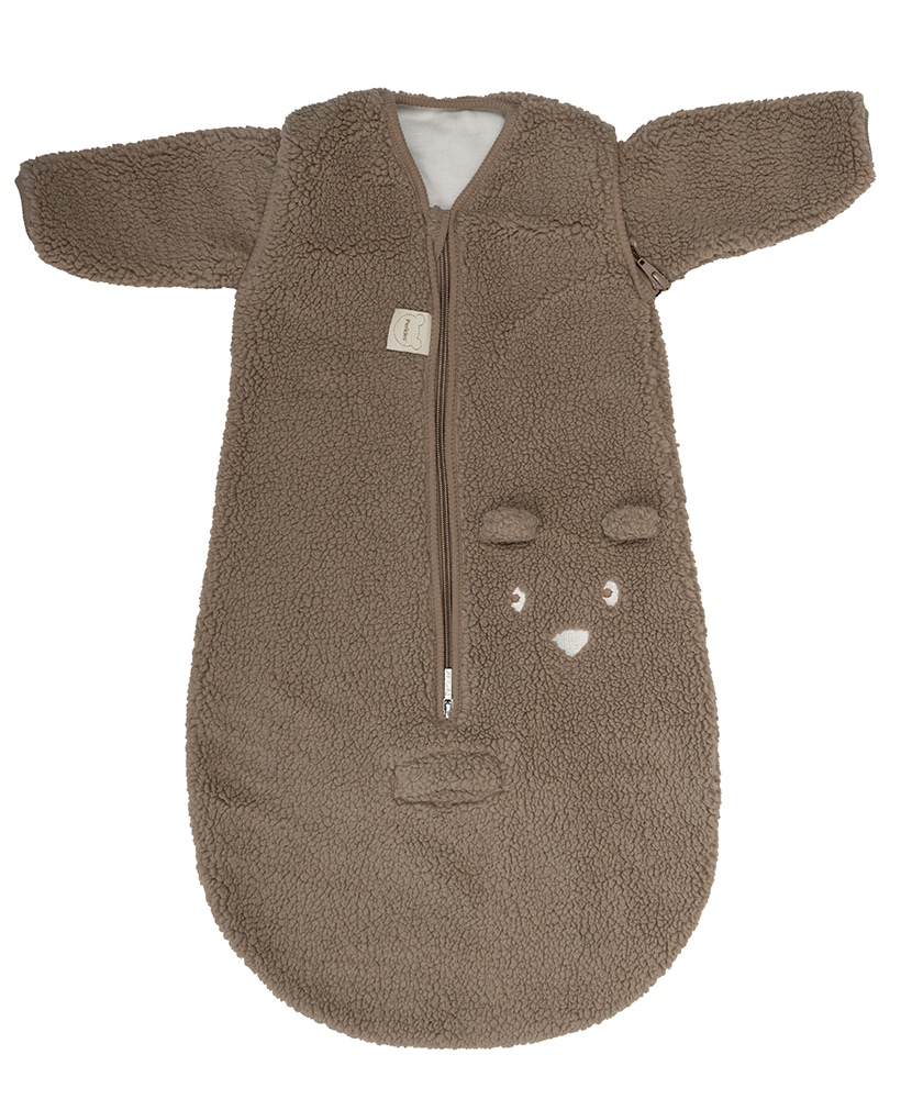 Pericles | Slaapzak Bear Chocolate Bruin 70cm