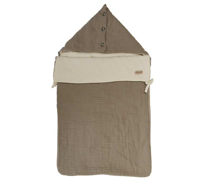 Pericles | Voetenzak vr Autostoel 0+ Chocolate