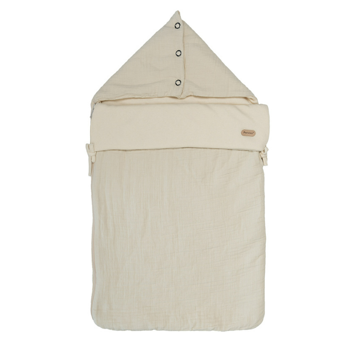 Pericles | Voetenzak vr Autostoel 0+ Creme