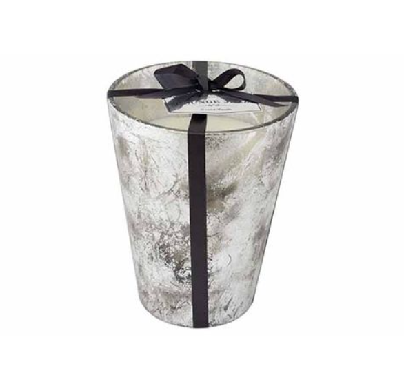 Cosy & Trendy | Kaars Luxury Brush Geurkaars Zilver Ø 18,5cm