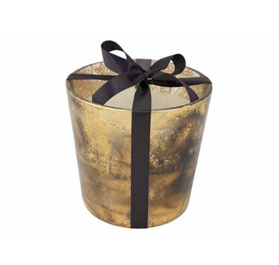 Cosy & Trendy | Kaars Luxury Brush Geurkaars Goud Ø 13,5cm