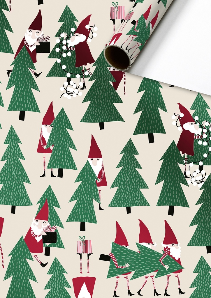 Stewo | Geschenkpapier Rol Walda Beige 70x150cm