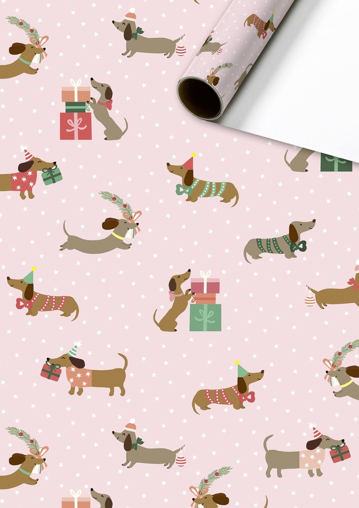 Stewo | Geschenkpapier Rol Bo Rose 70x200cm