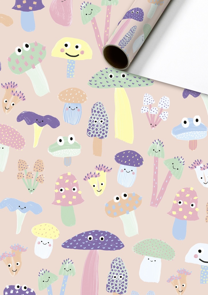 Stewo | Geschenkpapier Rol Ching Rose 70x200cm