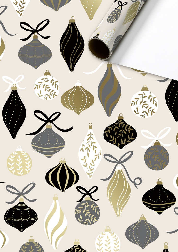 Stewo | Geschenkpapier Rol Lorena Beige 70x150cm