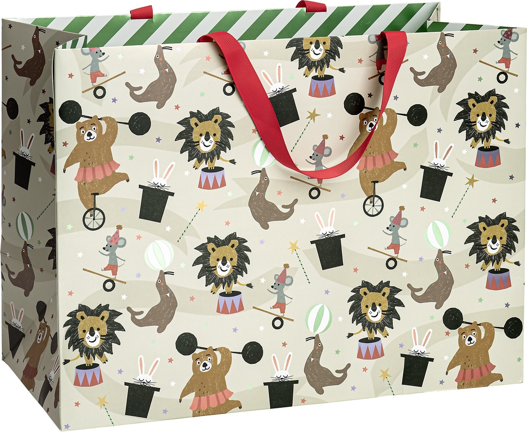 Stewo | Geschenkzakje Matteo Beige 40x20x30cm