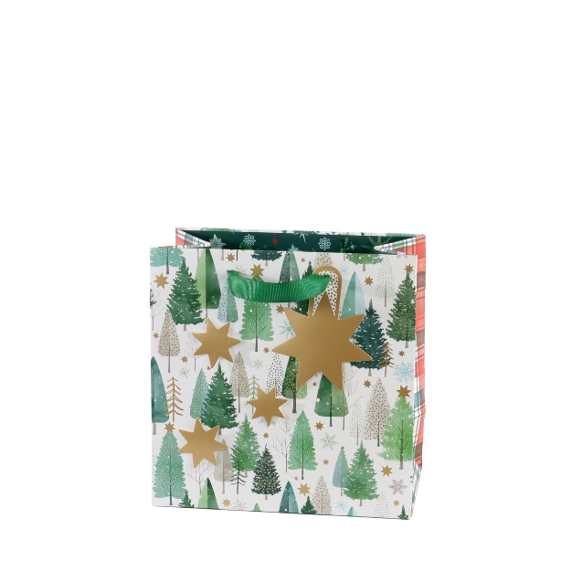 Stewo | Geschenkzakje Tannen 20x20x11cm