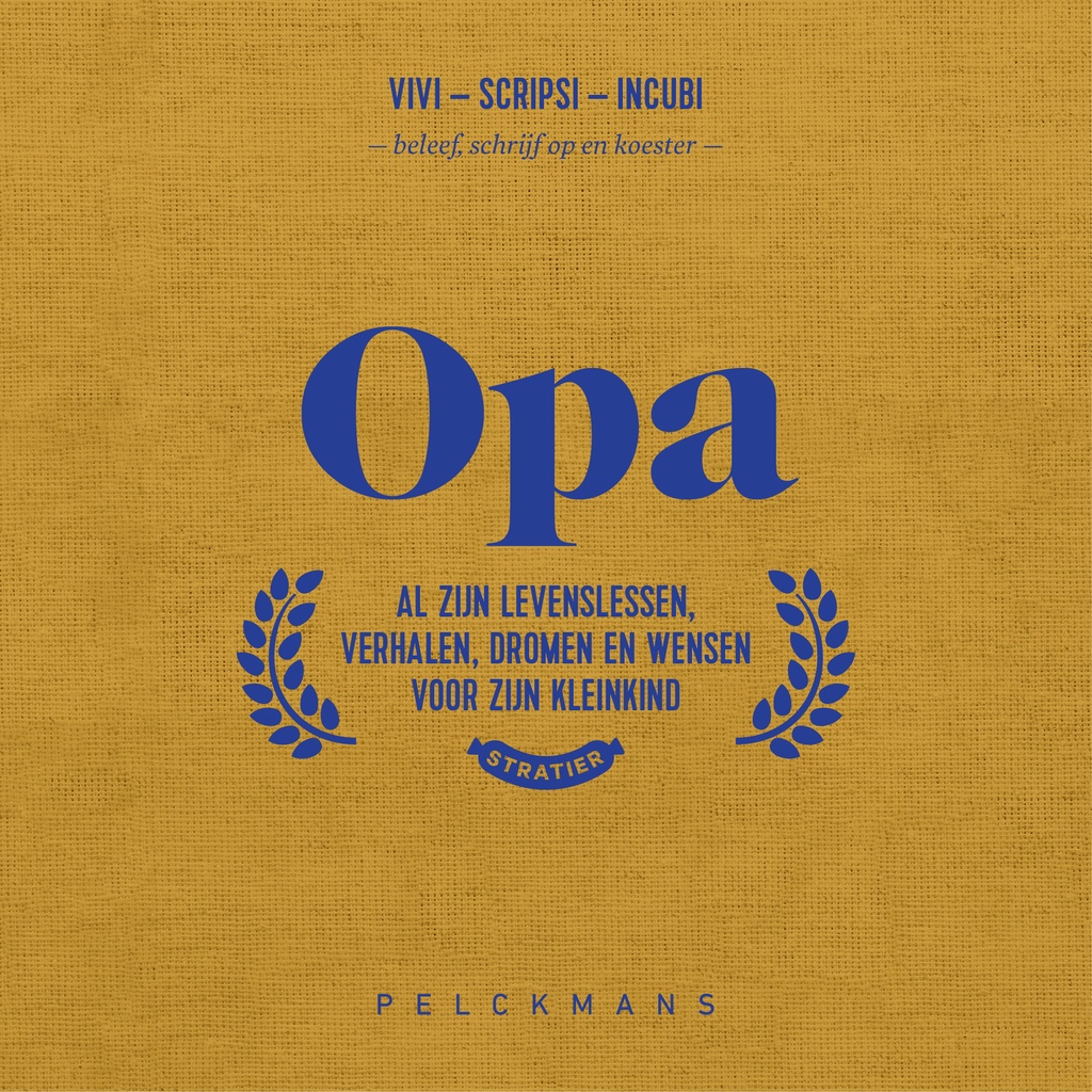 Stratier | Boek Opa - Tom Suykens, Dieter Coppens