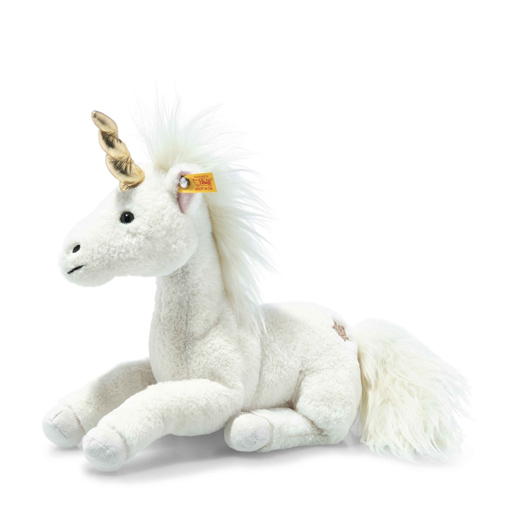 Steiff - Unica dangling unicorn, white