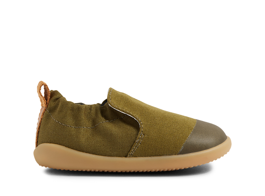 Bobux | Schoenen Step Up Indoor Pure Cosy Dried Herb