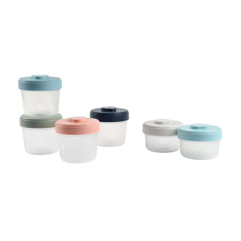 Beaba | Bewaarpotje Set 1ste Leeftijd 2x90ml/4x150ml