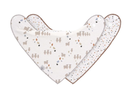 Laessig | Spuugdoekje Tiny Farmer Sheep Cowl-Neck Drukknopensluiting 2-pack