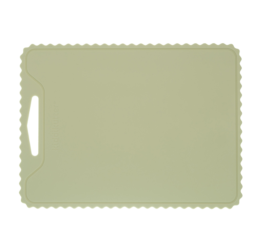 Kiddikutter | Snijplank Silicone Sage