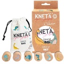 Kneta | Knutselpakket Stempelset Dino Ø3cm 6-pack