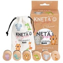 Kneta | Knutselpakket Stempelset Zoodieren Ø3cm 6-pack