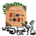 Kneta | Knutselvormen Zoo Crew Uitsteekvormen  10x10x2cm 4-pack