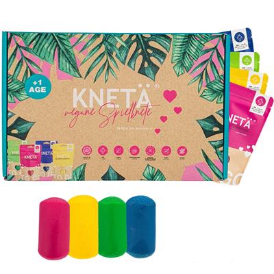 Kneta | Knutselset Speelklei Set 4-pack