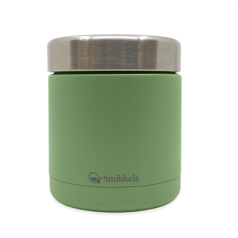Smikkels | Thermos Voedselcontainer RVS Groen