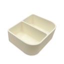 Smikkels | Lunchboxverdeler Siliconen Wit 900ml 