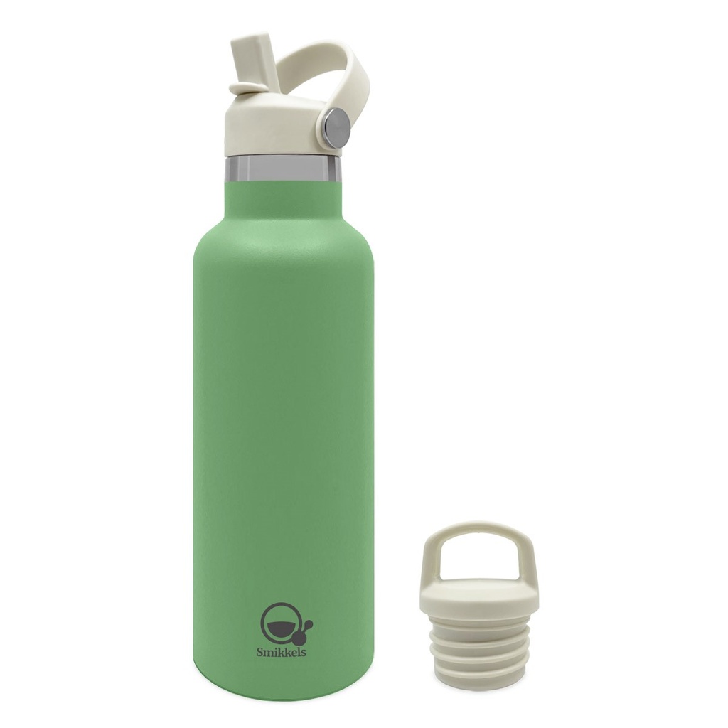 Smikkels | Thermos Drinkfles RVS Groen 500ml 