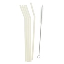 Smikkels | Siliconen Rietjes Wit