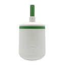 Smikkels | Kinderbeker Siliconen Groen/Wit 