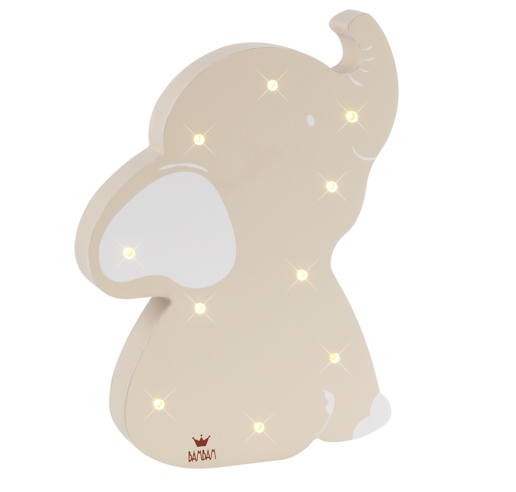 Bam Bam | Nachtlamp Elephant Eco Friendly 20cm
