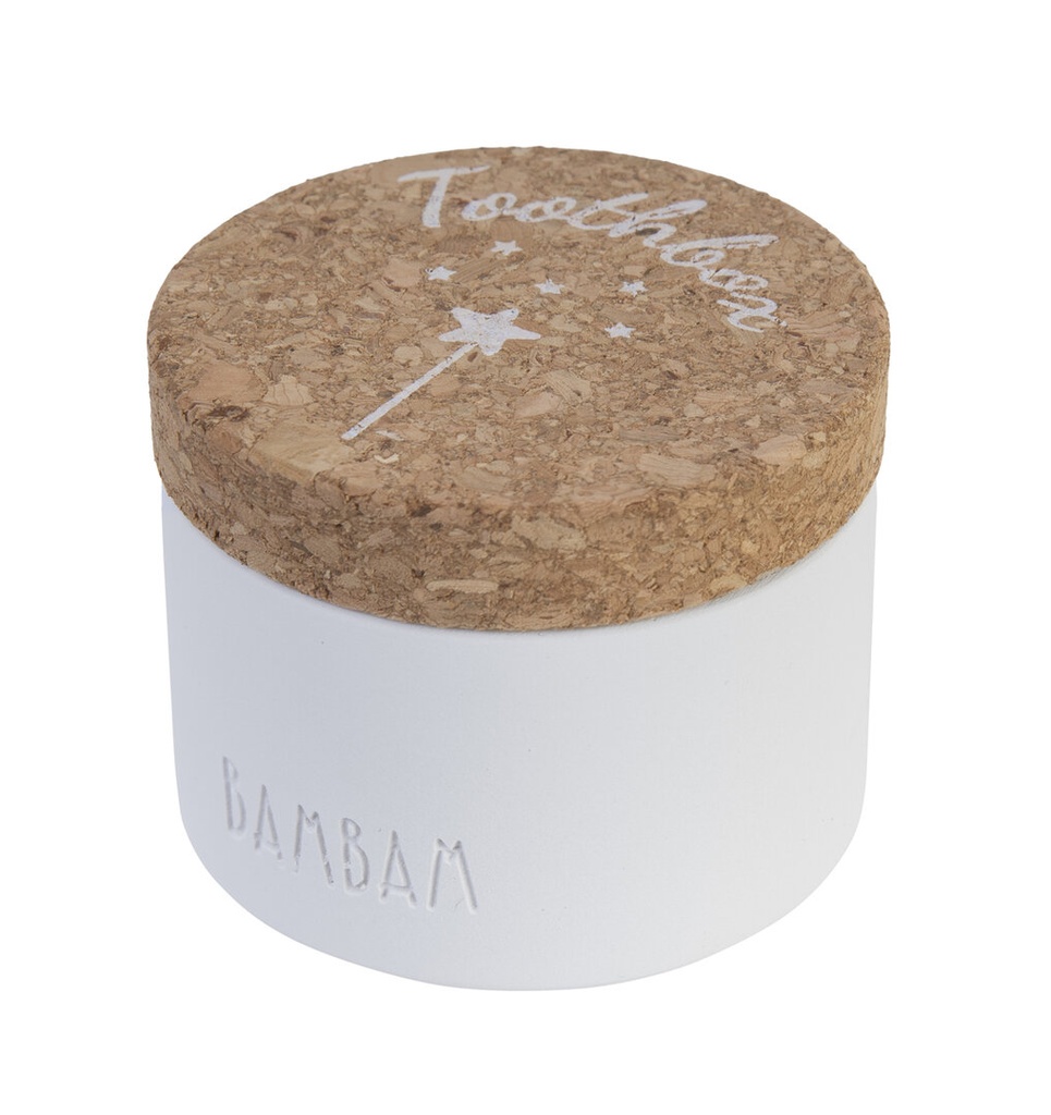 Bam Bam | Tandendoosje Cork Toothbox 4cm