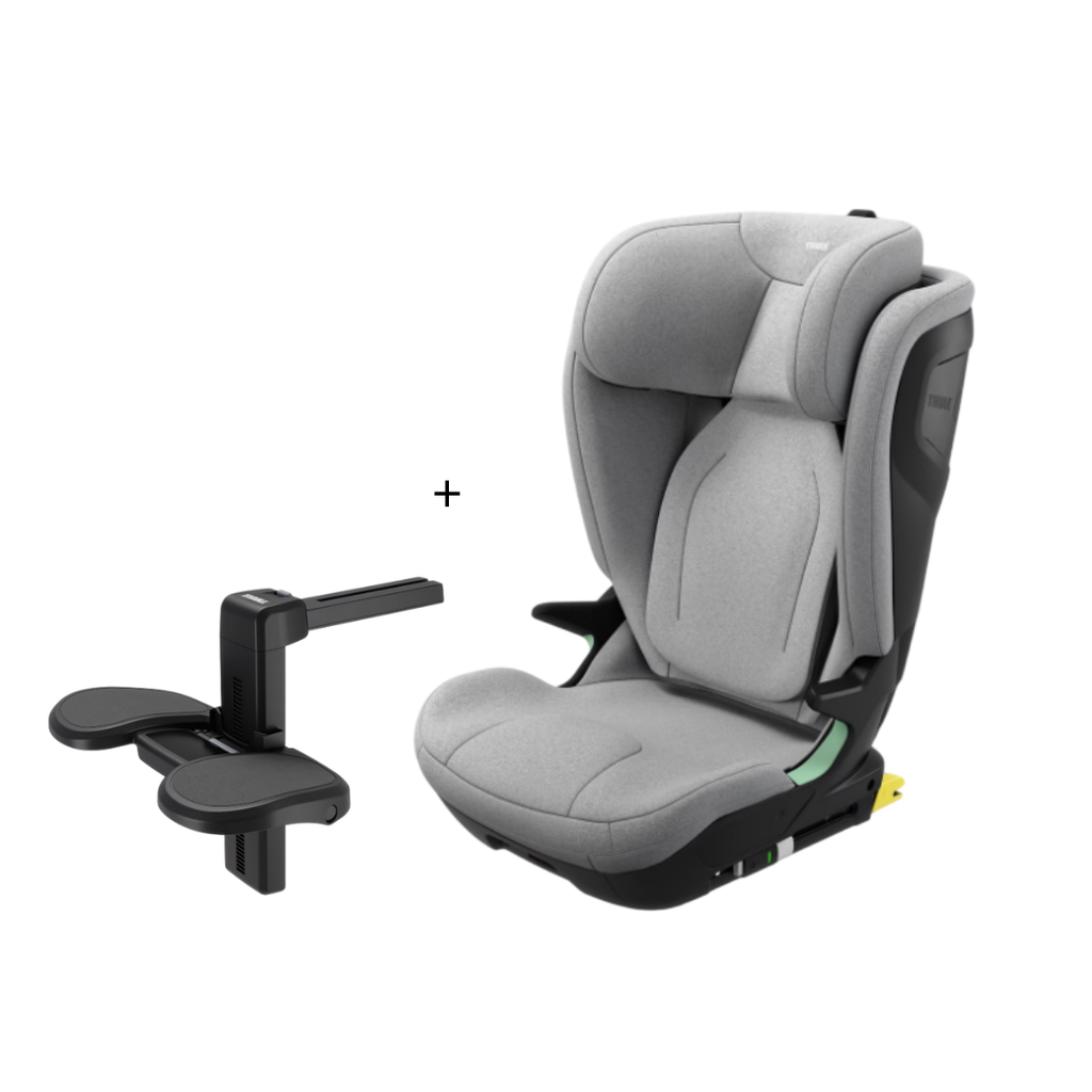 Thule | Bundle Autostoel Palm + Palm Footrest Mid Gray