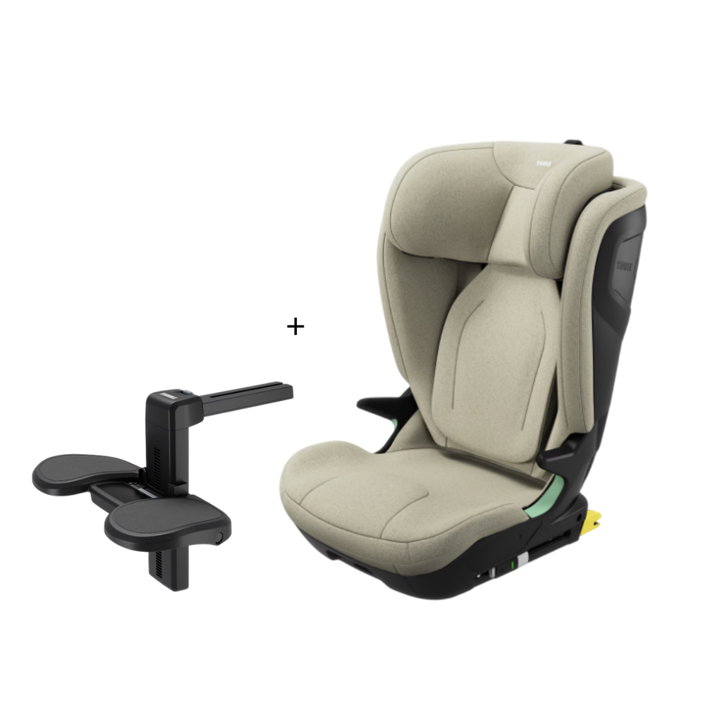 Thule | Bundle Autostoel Palm + Palm Footrest Soft Beige