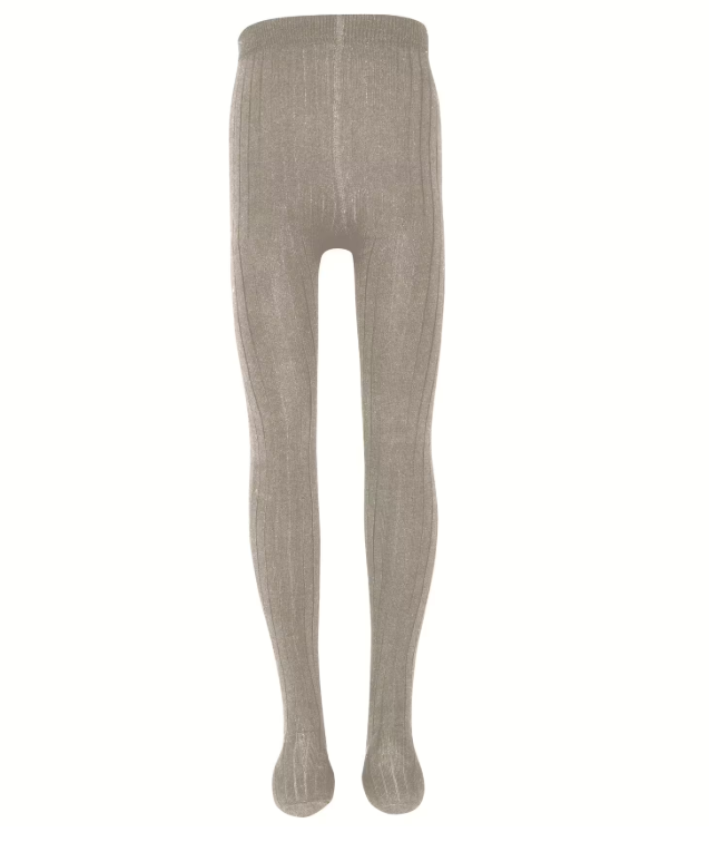 BROEKKOUSEN, beige, M:68, dunkel beige mel, 6 maand, girls, uni rib, 1 paar, kousen