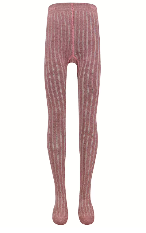 Ewers | Broekkous Glitzer Ripp Rosa/Scin 