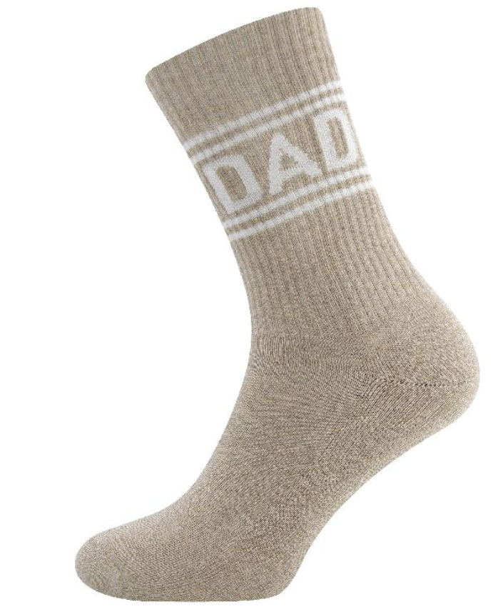 Ewers | Kousen DAD Tennissokken Dunkle Beige Mel. 