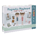 Little Dutch | Magnetisch Speelbord Jim & Rosa Magnetisch Speelbord Karton +36M