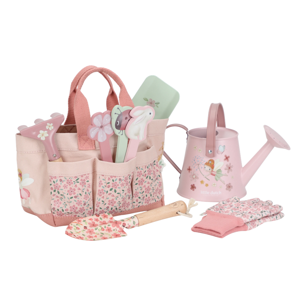 Little Dutch | Tuingerief Fairy Friends Giftset Roze 10-pack