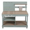 Little Dutch | Buitenkeuken Groen 88x40x91cm