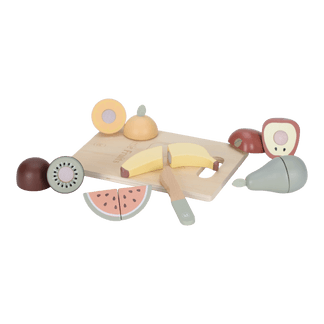 Little Dutch | Educatief Speelgoed Snijset Fruit Hout